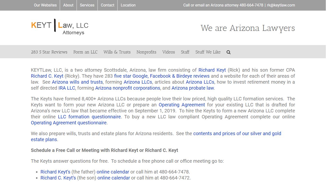 Arizona Judicial Branch - KEYTLaw